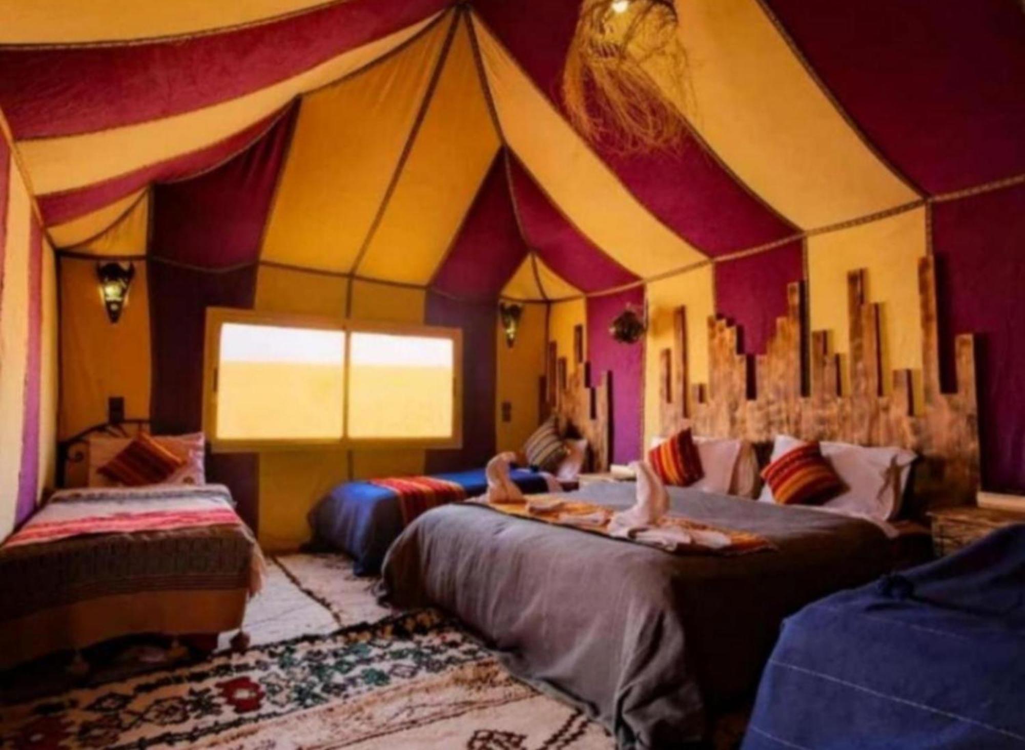 Bed and Breakfast Luxury Bedouin Camp Мерзуга Экстерьер фото