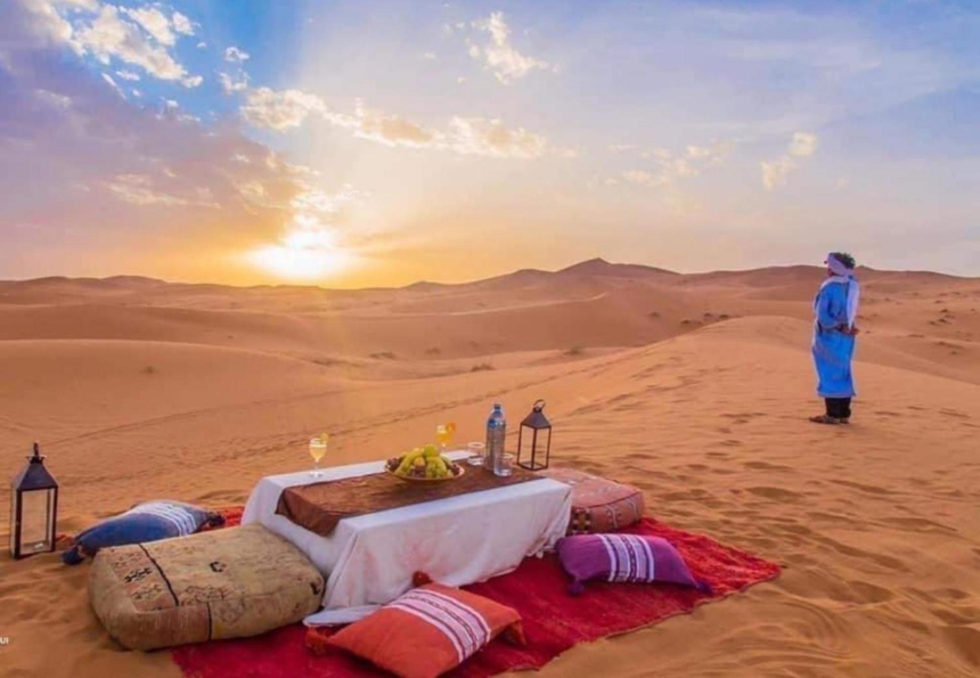 Bed and Breakfast Luxury Bedouin Camp Мерзуга Экстерьер фото