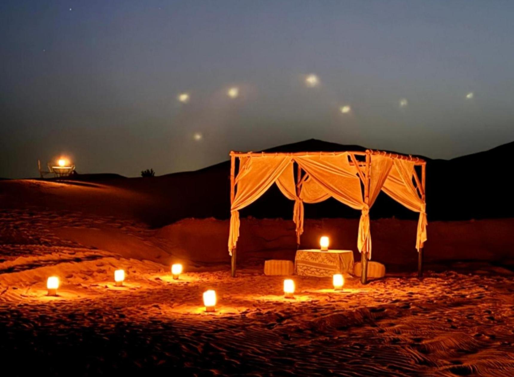 Bed and Breakfast Luxury Bedouin Camp Мерзуга Экстерьер фото