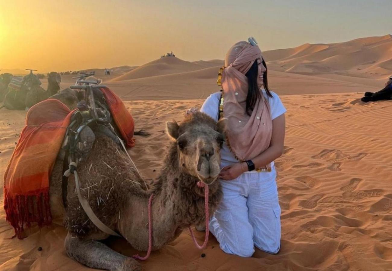Bed and Breakfast Luxury Bedouin Camp Мерзуга Экстерьер фото
